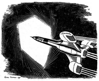 Illustration for article titled This Vintage Science Fiction Magazine Art Is Worth Geeking Out Over